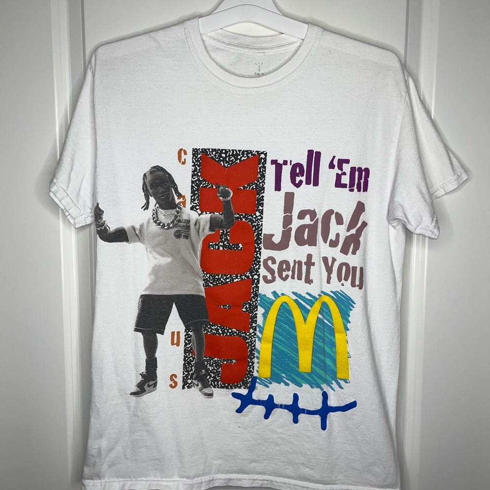 Cactus Jack by Travis Scott X McDonalds T shirt!!!!